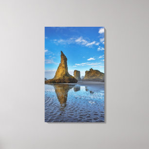 Felsstapel am Bandon Beach in Bandon, Oregon 3 Leinwanddruck