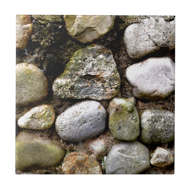 Felsstein, Felsen, Stein Fliese (Vorderseite)