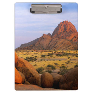 Felsvorsprung und Schlicht, Spitzkoppe, Erongo Klemmbrett