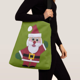 Felt Santa 2021 Crossbody Bag Tragetaschen Mit Langen Trägern