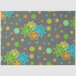 Felt Tip Blume - Emmy Pattern Seidenpapier