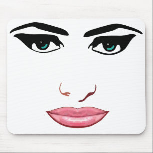 Female #1 mousepad