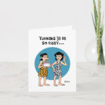 Female 31st Birthday Karte<br><div class="desc">Funny 31st Birthday Greeting Card for woman who is turning 31 years old</div>