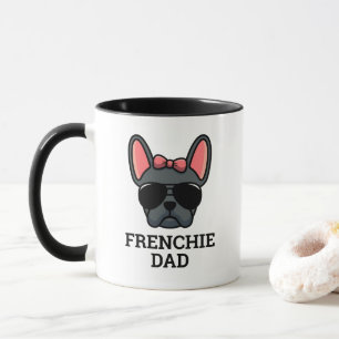 Female Blue French Bulldog Frenchie Dog Vater Tasse