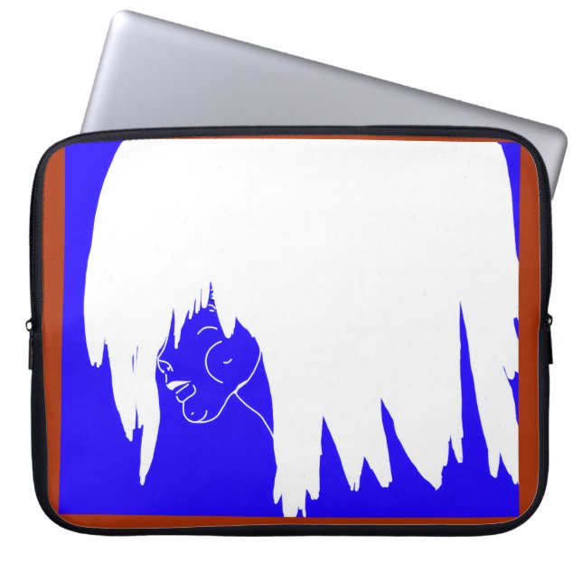 Female Cloud Spirit Laptop Sleeve (Vorderseite)