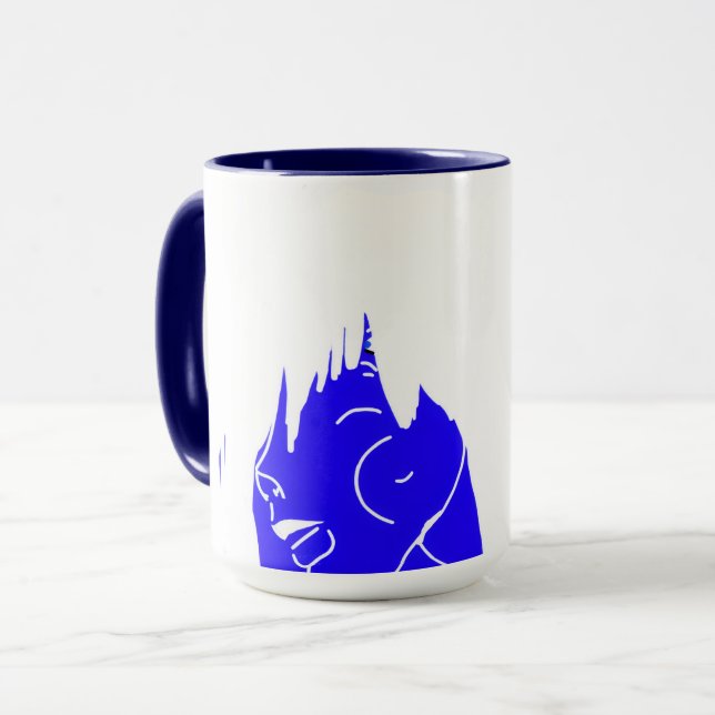Female Cloud Spirit Tasse (Vorderseite Links)