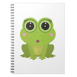 Female Frog Notizblock