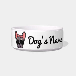 Female Lilac Tan French Bulldog Bowl Napf