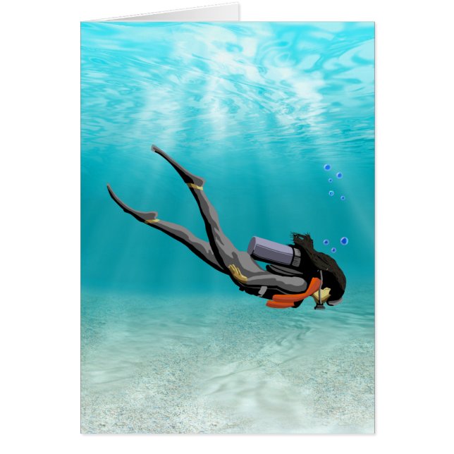 Female S.C.U.B.A. Diver (Vorne)