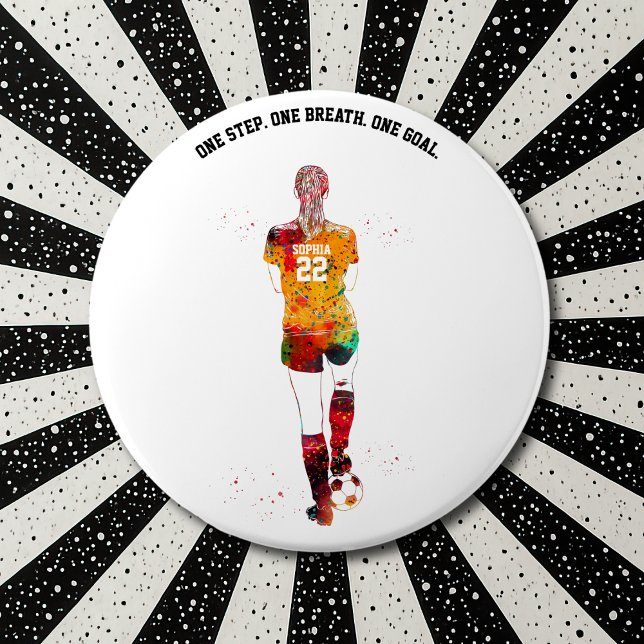 Female Soccer Player Button (Von Creator hochgeladen)