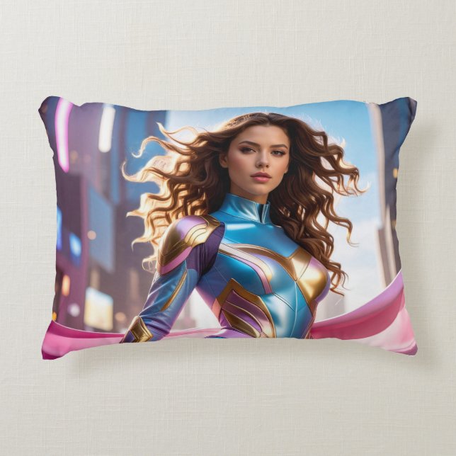 FEMALE SUPERHERO - SCI-FI FANTASY DEKOKISSEN (Vorderseite)