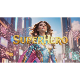 FEMALE SUPERHERO - SCI-FI FANTASY DEKOKISSEN