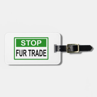 Femaler Handel stoppen Grün Gepäckanhänger