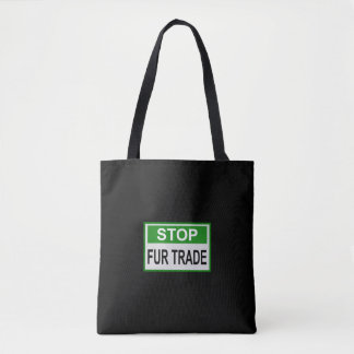 Femaler Handel stoppen Grün Tasche