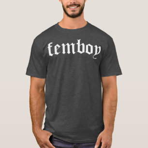 Femboy Que Gay Aesthetic MTF LGBTQ Genderqueer T-Shirt