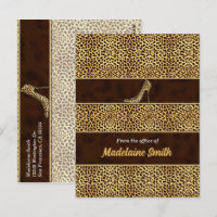 Feminine and Classy Cheetah Print and Stiletto