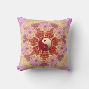 Feminine Beauty New Age YinYang Cushion Kissen