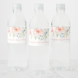 Feminine Blush Gold Wasserfarbe Blumenrose Favorit
