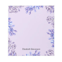 Feminine Eleganine Wasserfarbe Lilac Blume Name