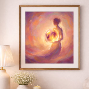 Feminine Energie Spiritual & Symbolisches Poster