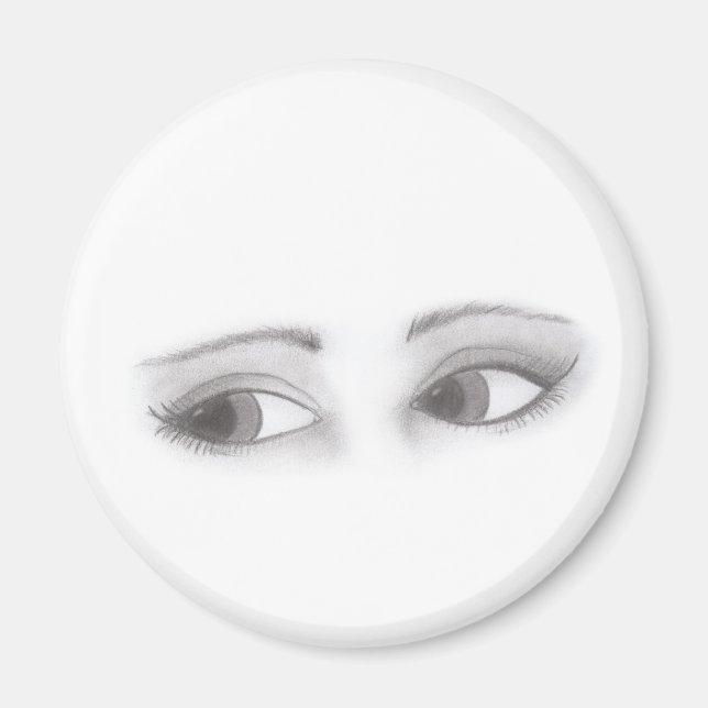 Feminine Eyes Magnet (Vorne)