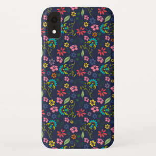 Feminine Farbige Boho Frühlingsblumen Case-Mate iPhone Hülle