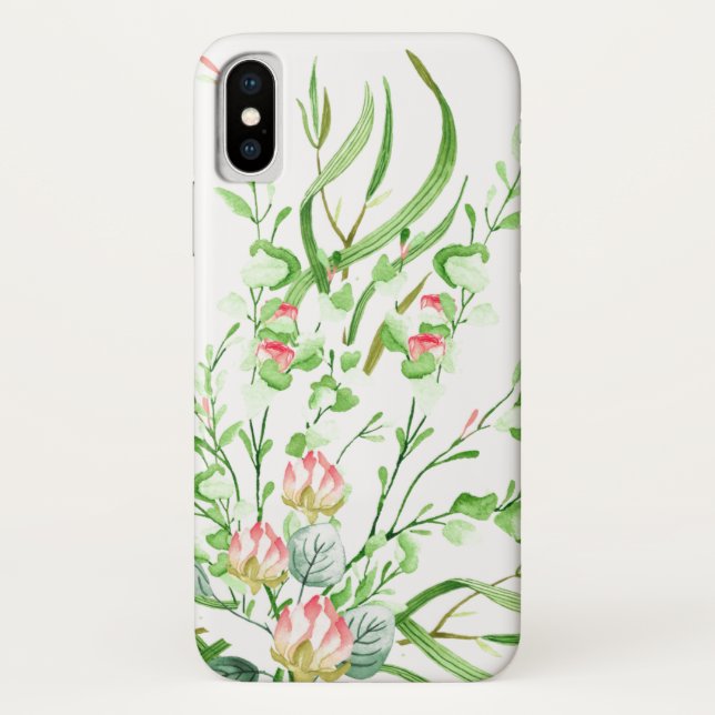 Feminine Field Forest Bouquet iPhone / iPad Gehäus Case-Mate iPhone Hülle (Rückseite)