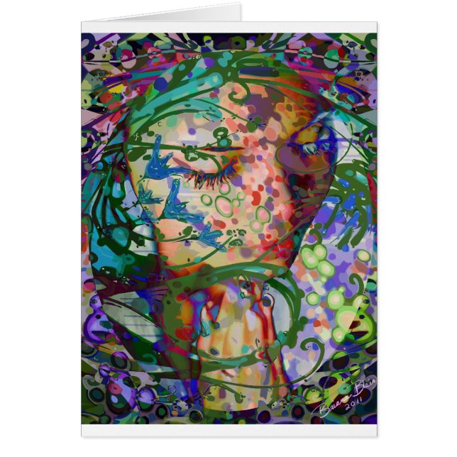 Feminine Flowers Praying Woman Flourish (Vorne)