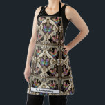 Feminine Girly Art Deco Rainbow Butterfly Apron Schürze<br><div class="desc">Bring a little sparkle, color, and vintage glam to your day with this girly Art Deco rainbow butterfly apron. Inspired by the graceful elegance of the Art Deco era, this design features a beautiful butterfly with radiant rainbow wings framed by delicate geometric accents and soft, feminine details. The vibrant rainbow...</div>