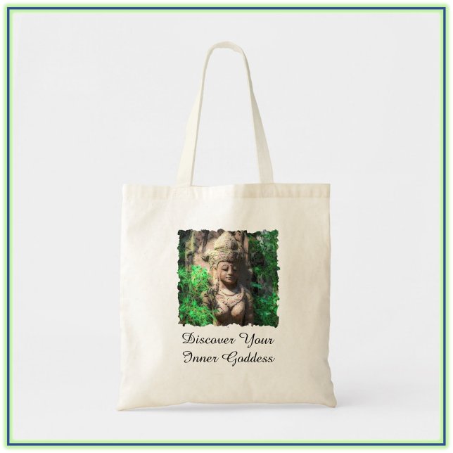Feminine Goddess Tote Bag Tragetasche (Von Creator hochgeladen)