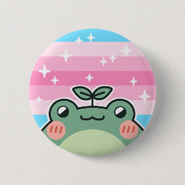 Feminine LGBT-Flag-Flag-Taste Button