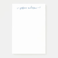 Feminine Moderne Klassik Elegant Navy Blue Script