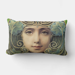 Feminine Nouveau Vintag Beauty Lendenkissen