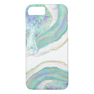 Feminine Pastel Agate Pattern Case-Mate iPhone Hülle
