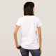 Feminine Pastel Rainbow Star Typografie Dankbar T-Shirt (Schwarz voll)