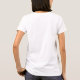 Feminine Pastel Rainbow Star Typografie Dankbar T-Shirt (Rückseite)