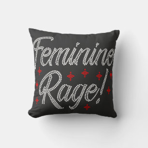 Feminine Rage Kristall Design Kissen