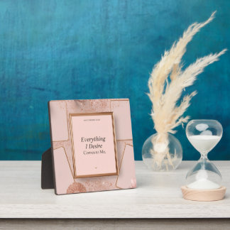 Feminine soft-life inspired vision board fotoplatte