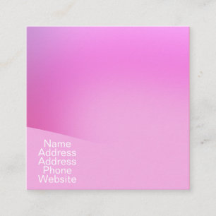 Feminine Visitenkarte