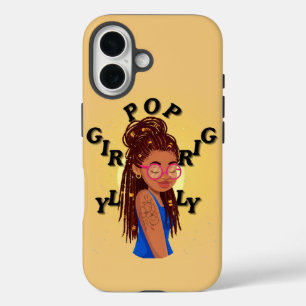 Femininer Pop-Locks-Handyhülle iPhone 16 Hülle