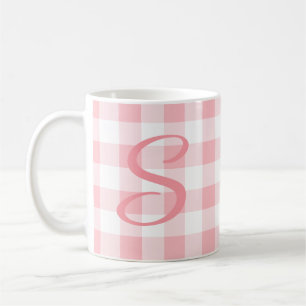 Femininer Spaß Pinker Anfangsbecher Rosa Karomus Kaffeetasse
