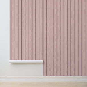 Femininer Trend 1" Pinstreifen Hell-Ballett-Rosa Tapete