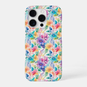 Feminines Pastell-Botanik-Ästhetik-Geschenk für si iPhone 16 Pro Hülle