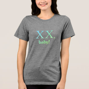 Feminismus 2.0 dunkel Tri-Blend shirt