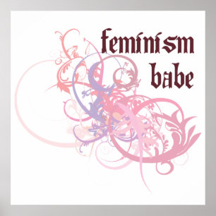 Feminismus-Baby Poster