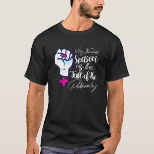 Feminismus Frauenermächtigung Pro Wahl Pro Abtreib T-Shirt