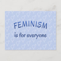 Feminismus für alle blau