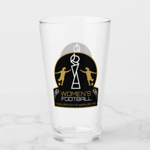 Feminismus Fußball Sport Glas