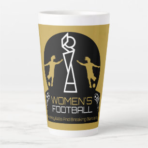 Feminismus Fußball Sport Milchtasse
