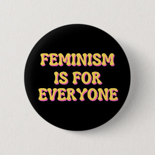 Feminismus ist für alle button